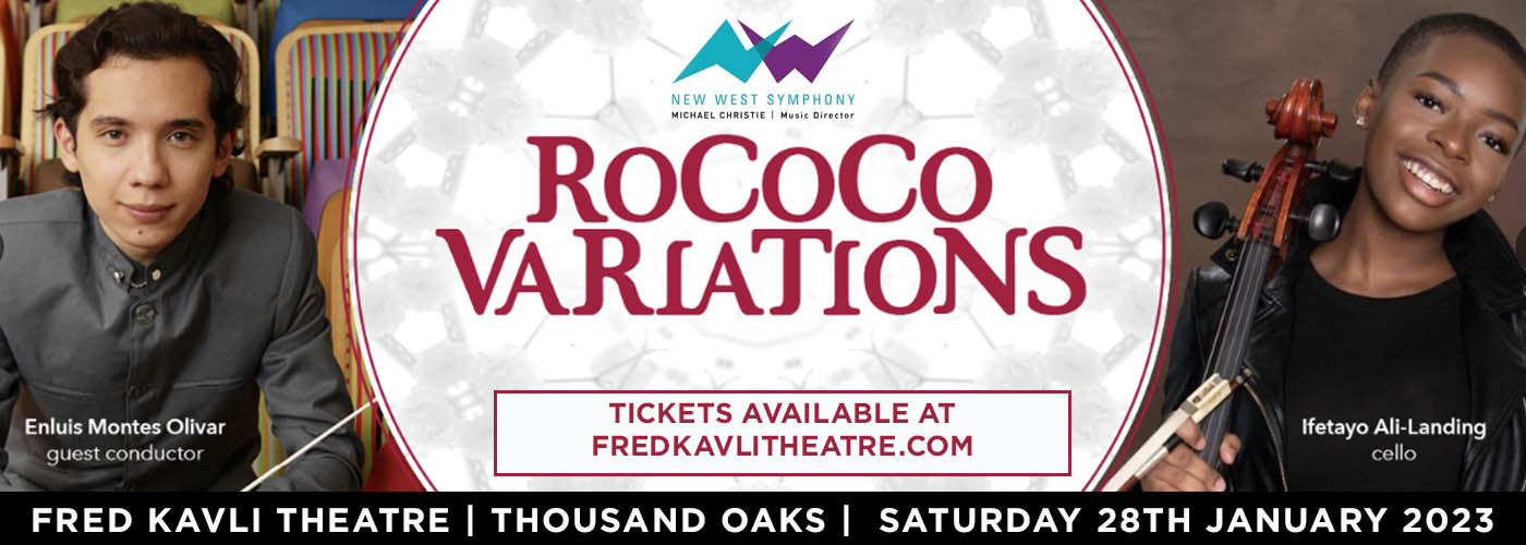 New West Symphony: Enluis Montes Olivar – Rococo Variations