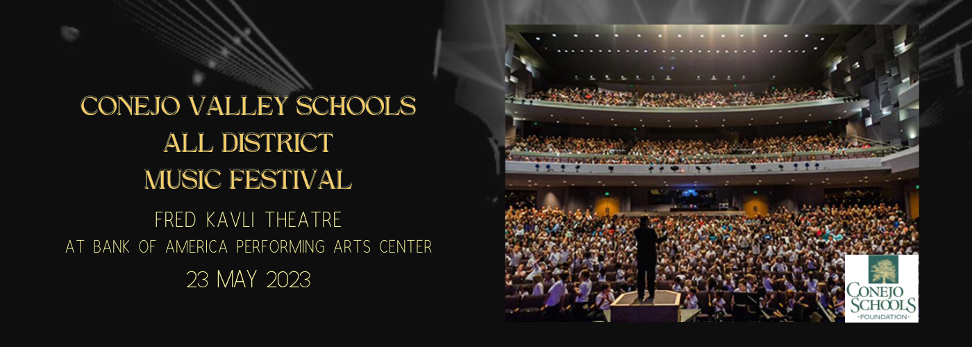 Conejo Valley Schools All District Music Festival