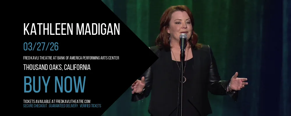 Kathleen Madigan at Fred Kavli Theatre At Bank Of America Performing Arts Center